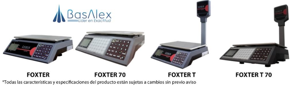 balanzas de mesa liquidadora foxter 1