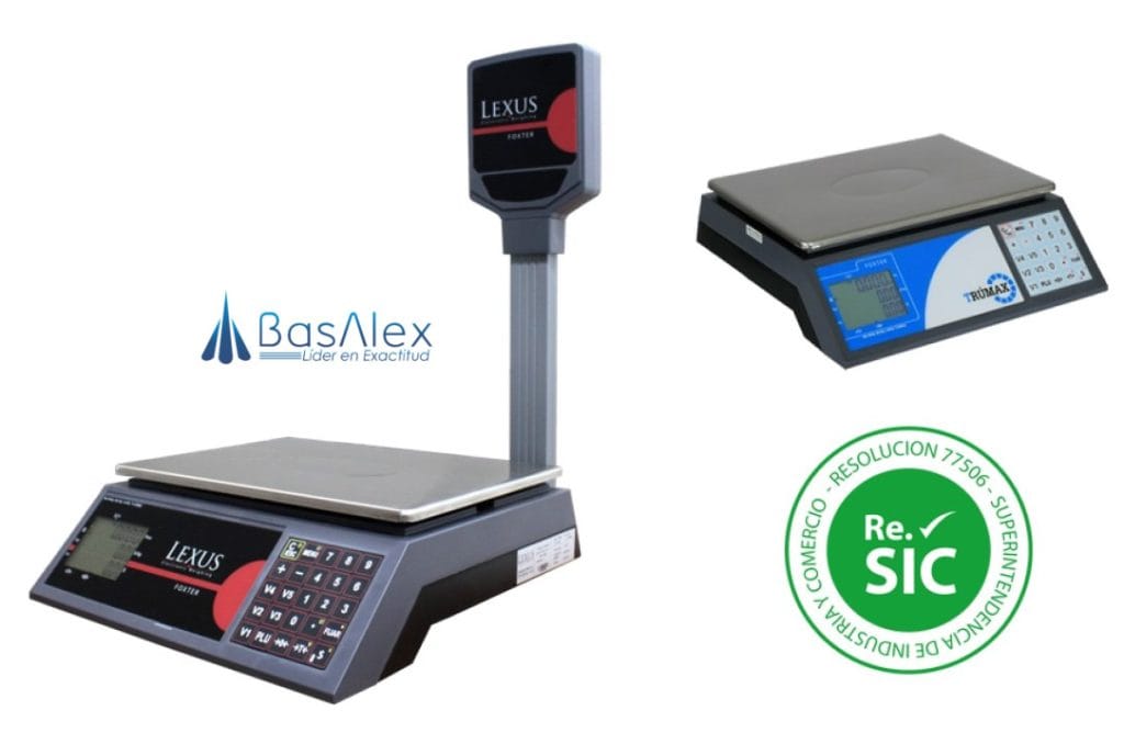 balanzas de mesa liquidadora foxter