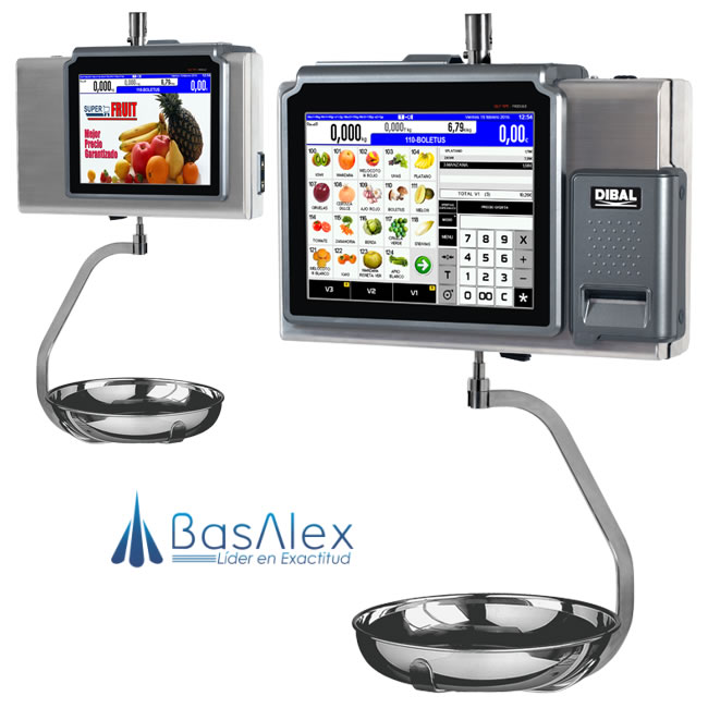 basalex dibal balanzas pantalla tactil serie d900 1