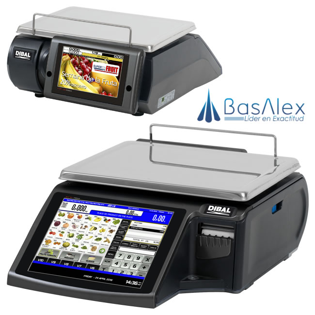 basalex dibal balanzas pantalla tactil serie d900 2