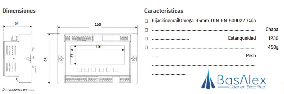 basalex preciamolen indicador de pesaje i40 6