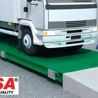 Báscula Metálica Sobre Suelo Granit