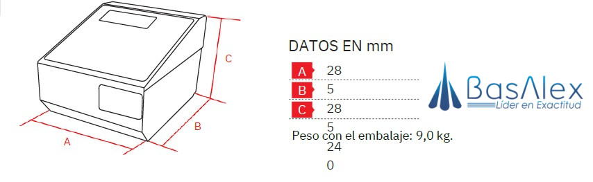 basalex bacsa impresora etiquetadora manual serie blp 500 2 1