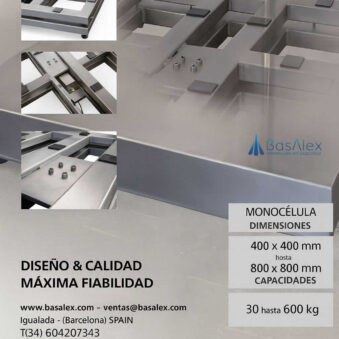 Báscula Serie BMC Plataforma Reforzada