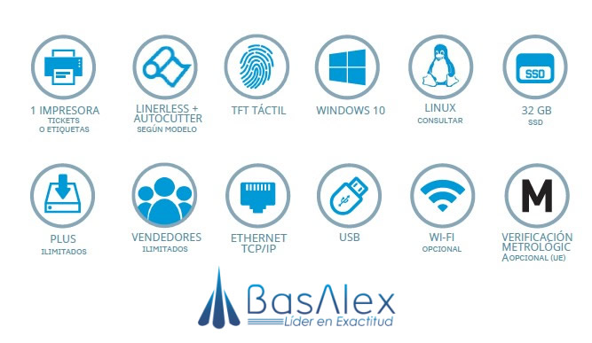 basalex dibal balanzas electronicas serie cs 2