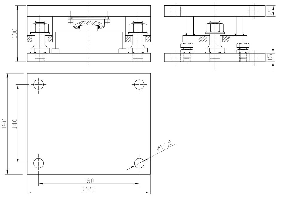 basalex sensocar celda de carga cr1 cr2 4
