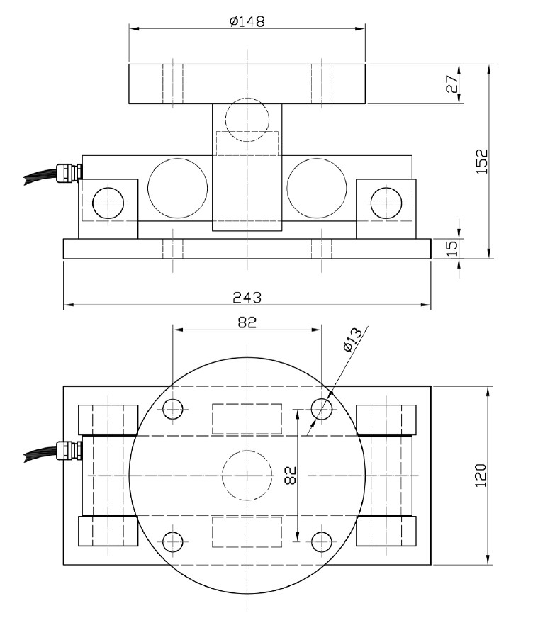 basalex sensocar celda de carga dco 3 3