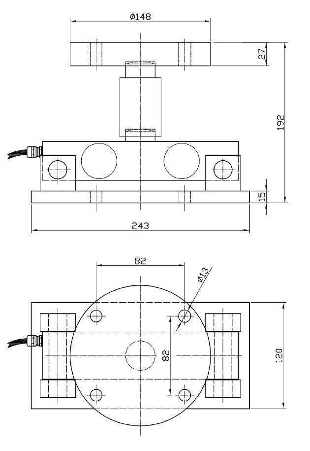 basalex sensocar celda de carga dco 3 6
