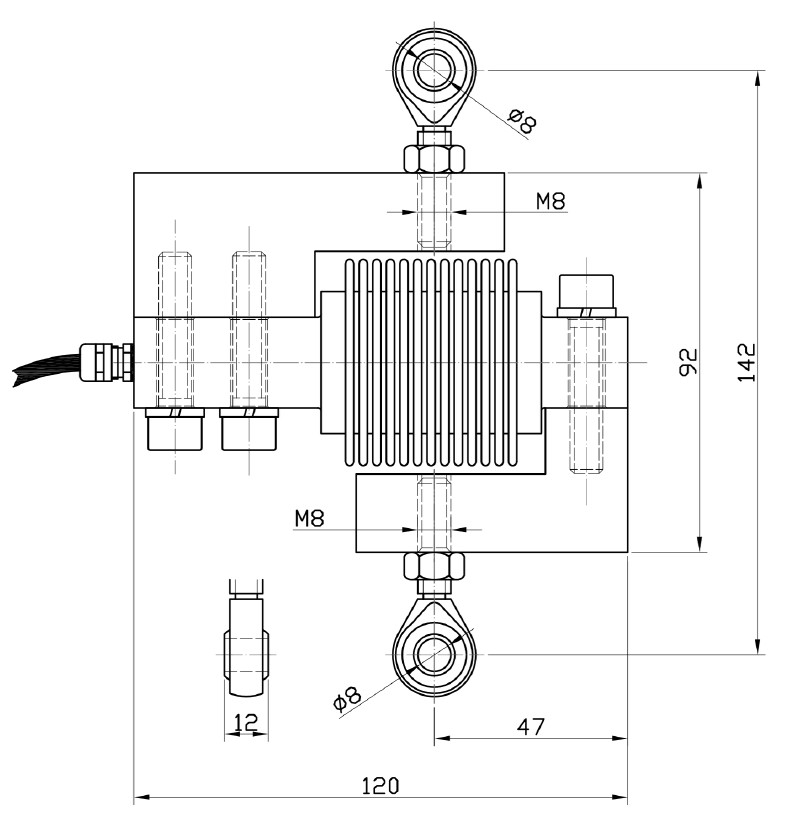 basalex sensocar celda de carga fx 1 4