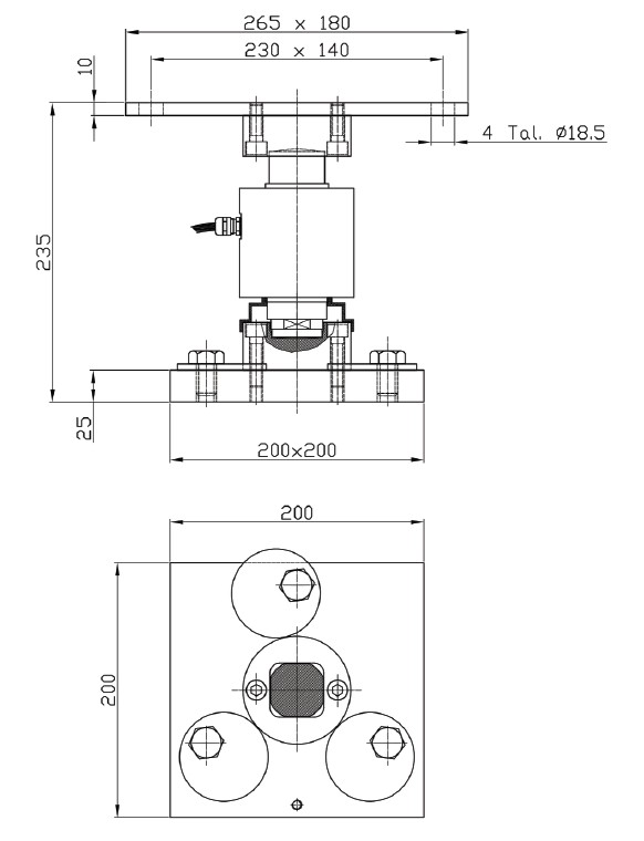 basalex sensocar celda de carga sp a 3