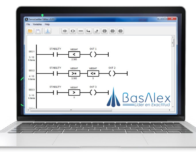 basalex sensocar indicador de pesaje kronos 7