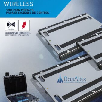 Báscula Plataforma Pesa Ruedas PMR – PMS – PMT WIRELESS