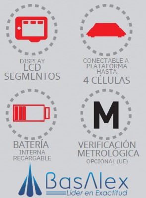 basalex bacsa indicador de pesaje ib 1707 1