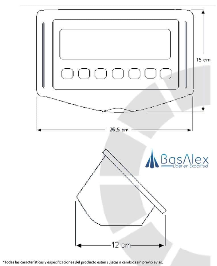 basalex trumax indicador de pesaje matrix big 5