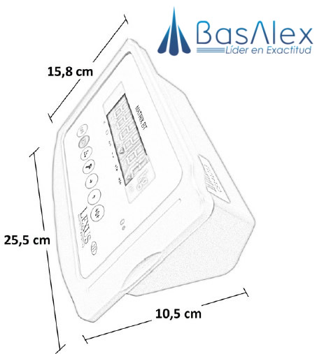 basalex trumax indicador de pesaje matrix bt 5