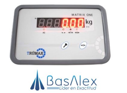 basalex trumax indicador de pesaje matrix one