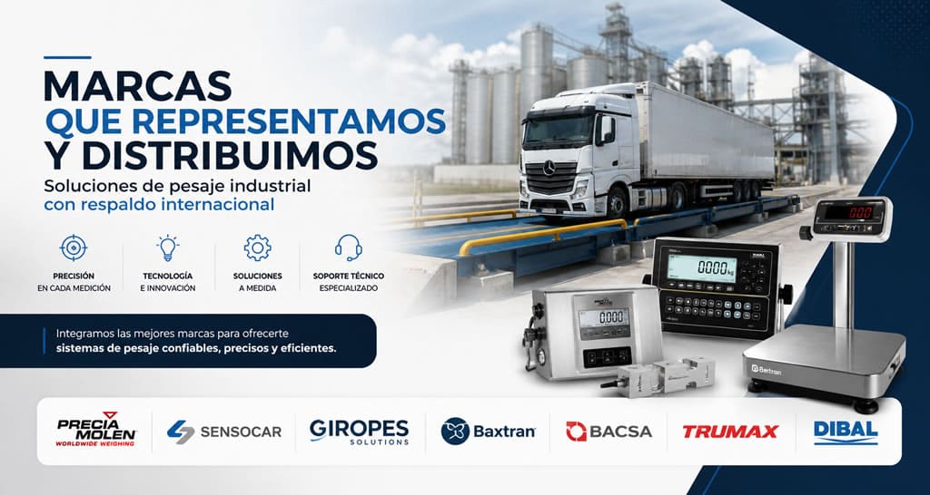 marcas de pesaje industrial
